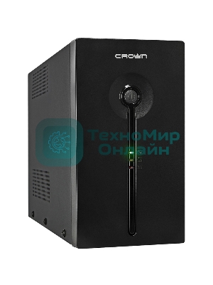 Источник бесперебойного питания Crown CMU-SP1200 COMBO USB/1200 ВА\720 Вт/2 х Euro + 4 х IEC-320 С13 с резервным питанием и фильтрацией, 1 х IEC-320 С13 Bypass