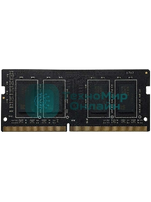 Оперативная память Patriot Signature, DDR4, 4GB (1x4 GB), 2666 MHz, CL19, SO-DIMM