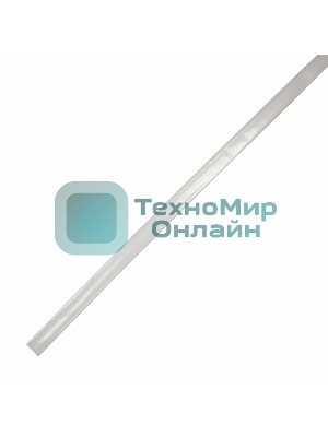 Термоусаживаемая трубка клеевая Rexant 24,0/8,0 мм, прозрачная, упаковка 5 шт. по 1 м