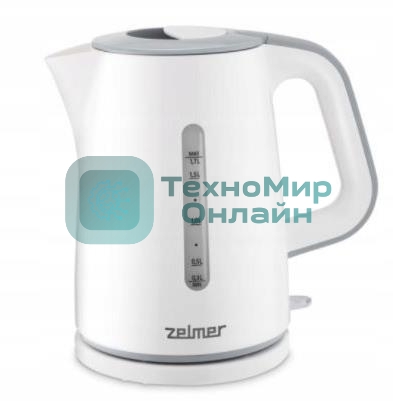 Чайник электрический Zelmer ZCK7620S белый