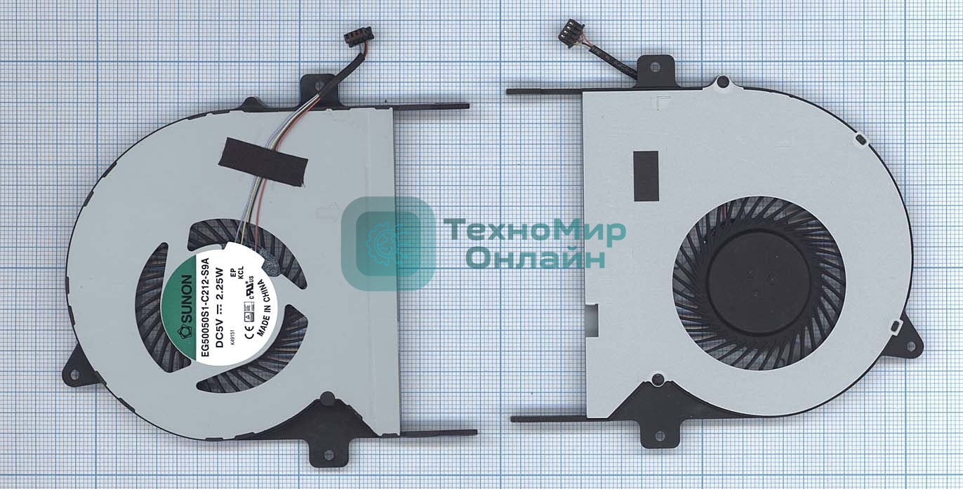 Вентилятор (кулер) для ноутбука Asus Q502 Q502LA