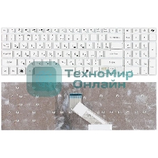 Клавиатура для ноутбука Gateway NV55S NV57H NV75S NV77H TS45 белый