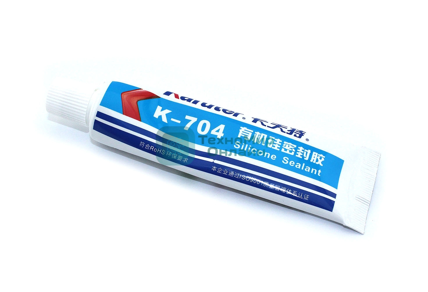 Клей-герметик силиконовый Kafuter K-704 белый 45 грамм