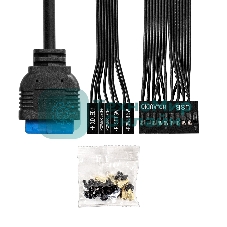 Компьютерный корпус Desktop ExeGate MI-302U (mATX/mini-ITX, без БП, 1хUSB+1хUSB 3.0, HD аудио, черный)