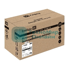 Источник бесперебойного питания ExeGate Power NB-2000.LED.AVR.4SH (2000VA/1200W, LED, AVR, 4*Schuko, батарея 12V 9Ah - 2 шт., металлический корпус, Black)