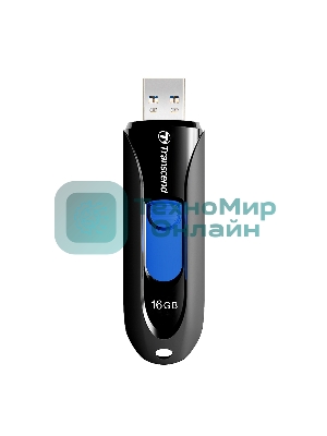 Флешка USB Transcend Jetflash 790 (TS16GJF790K), 16Gb, USB 3.0, R/W 90/12, черный