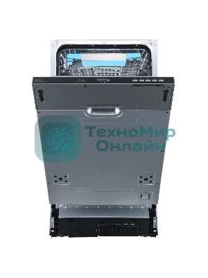 Встраиваемая посудомоечная машина Korting KDI 45570, нержавеющая сталь, 44.8 см, 10 компл., 47 дБ, класс A++