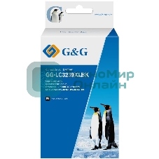 Картридж струйный G&G GG-LC3239XLBK черный (129мл) для Brother HL-J6000DW/J6100DW