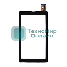 Сенсорное стекло (тачскрин) XHSNM0702308B, черное