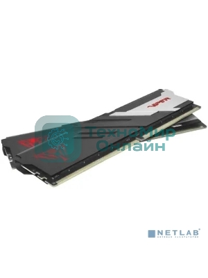 Оперативная память Patriot Viper Venom, DDR5, 64GB (2x32GB), 6400MHz, CL32, DIMM, с радиатором, черный