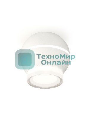 Светильник Ambrella Light XS1101042 SWH/FR/CL белый песок/белый матовый/прозрачный MR16 GU5.3 LED 3W 4200K (C1101, N7160)