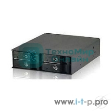 Опция к серверу Procase G2-104-SATA3-BK / SAS 12G {Hot-swap корзина 4 SATA3/SAS 12G, черный, с замком, hotswap mobie rack module for 2,5
