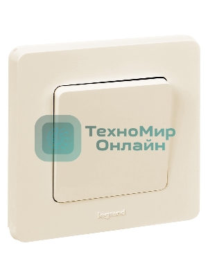 Рамка 1 пост слоновая кость Inspiria