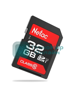 Флеш карта SDHC 32Gb Netac Class 10 UHS-I U1 P600 NT02P600STN-032G-R