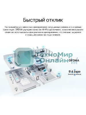 Двухдиапазонный Wi-Fi 6 роутер TP-Link Archer AX23 AX1800