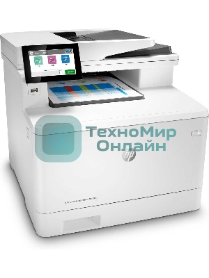 МФУ лазерное HP Color LaserJet Pro M480f (3QA55A), A4, цветной, печ. до 27 стр/мин., скан. до 29 стр/мин. (ч/б) 20 стр/мин. (цвет), 600 x 600 dpi, USB, RJ-45, Air Print, Mopria
