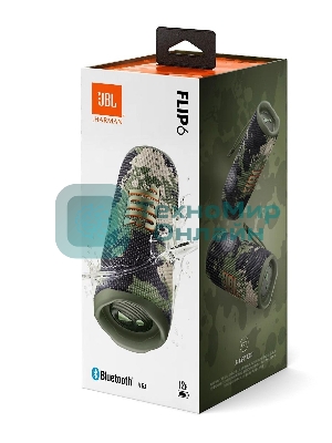 Портативная акустика JBL Flip 6, камуфляж