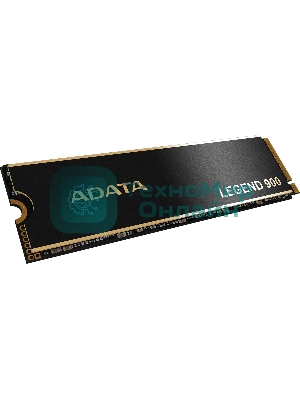 Накопитель SSD ADATA LEGEND 900, 2000Gb, PCIe 4.0 x4, 2280, NVMe, R/W 7000/5400, с радиатором