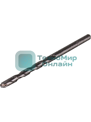 Сверло по бетону ВИХРЬ 6x100, цилиндрический хвостовик (1 шт. в блистере)