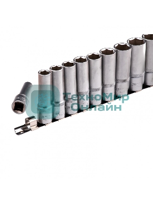 Набор удлиненных торцевых головок 1/2