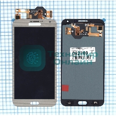 Дисплей для Samsung Galaxy E7 SM-E700 OLED золотой