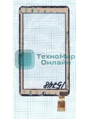 Сенсорное стекло (тачскрин) VTCP070B23-FPC-4.0, черное