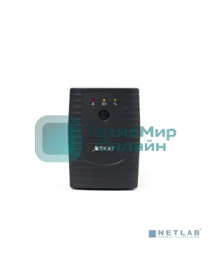 Источник бесперебойного питания Бастион SKAT-UPS 800/400 220В 480 Вт 1 АКБ 9А·ч внутр. меандр. стабилизация напряжения