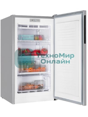 Морозилка Nordfrost DF 261 SAP, серебристый, 139л, 3 ящика