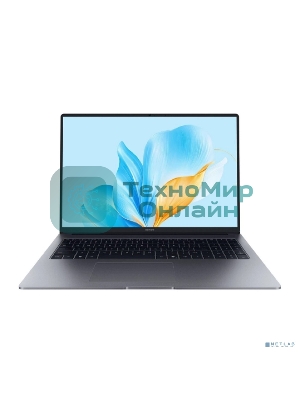 Ноутбук HONOR MagicBook X 16 серый 5301ALXS Intel Core i3 1315U/8Gb/SSD 512Gb/16