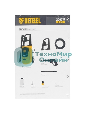 Мойка высокого давления Denzel R-170, 1800 Вт, 170 бар, 380 л/ч