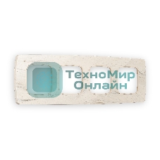 Рамка OMEGA Opera (Серо-бежевый мрамор) 4-ая OF940604