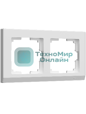 Рамка на 2 поста (белый) W0021801