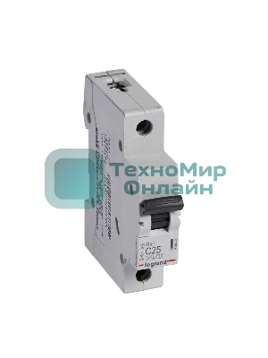 Выключатель автоматический RX3 4,5кА 25А 1П C RX3 Авт.выключатель 4,5кА 25А 1П C