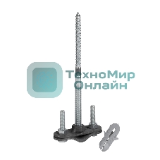 Держатель фасадный EKF PROxima, L=120мм, HZ