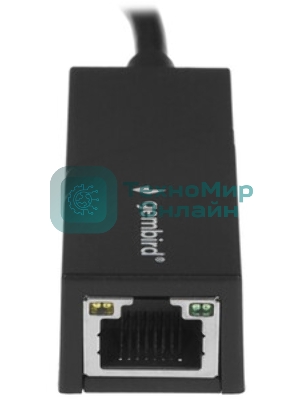 Сетевой адаптер Ethernet Gembird A-CM-LAN-01 USB C-type - Fast Ethernet adapter