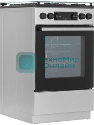 Плита Комбинированная Gorenje GK5C41SF серый (стеклянная крышка) реш.чугун
