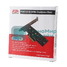 Адаптер AgeStar AS-MC01 PCI-E для M.2 NGFF SSD
