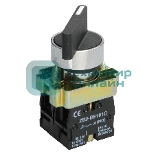 Переключатель LAY5-BJ33 на 3 полож. черный I-O-II дл. ручка IEK BSW70-BJ-3-K02