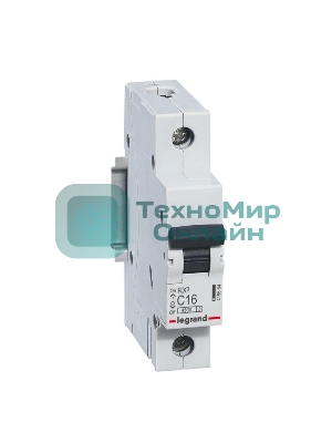 Выключатель автоматический модульный 1п C 16А 4.5кА RX3 Leg 419664