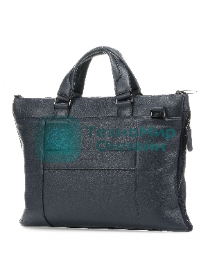 Сумка для ноутбука Piquadro Modus CA4021MOS/BLU синий натур.кожа