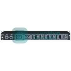 Автоматический ввод резерва ELEMY RACK ATS, 1U, 220В, 32А, OLED, Ethernet, in (2) IEC309, out (2) C19 (9) C13
