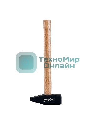 Молоток слесарный Sparta 1500 г, квадратный боек, деревянная рукоятка