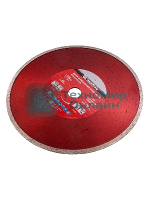 Диск алмазный отрезной Matrix сплошной, 230 х 22,2 мм, влажная резка