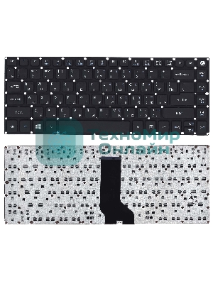 Клавиатура для ноутбука Acer Aspire A114-31 черная