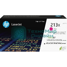 Картридж лазерный HP 213X Magenta High Yield Original LaserJet Toner Cartridge