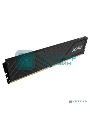 Оперативная память XPG Gaммix D35, DDR4, 16GB (1x16GB), 3200MHz, CL16, DIMM, с радиатором, черный