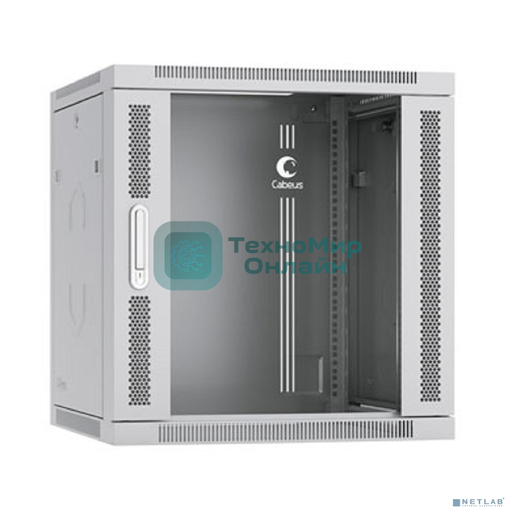 Шкаф телекоммуникационный настенный разобранный Cabeus SH-05F-12U60/45-R 19