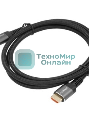 Кабель а/в ROMBICA Модель CB-15LX Длина кабеля 1.5m м Длина 1.5 м Разъемы HDMI-HDMI 2xВыход HDMI Цве