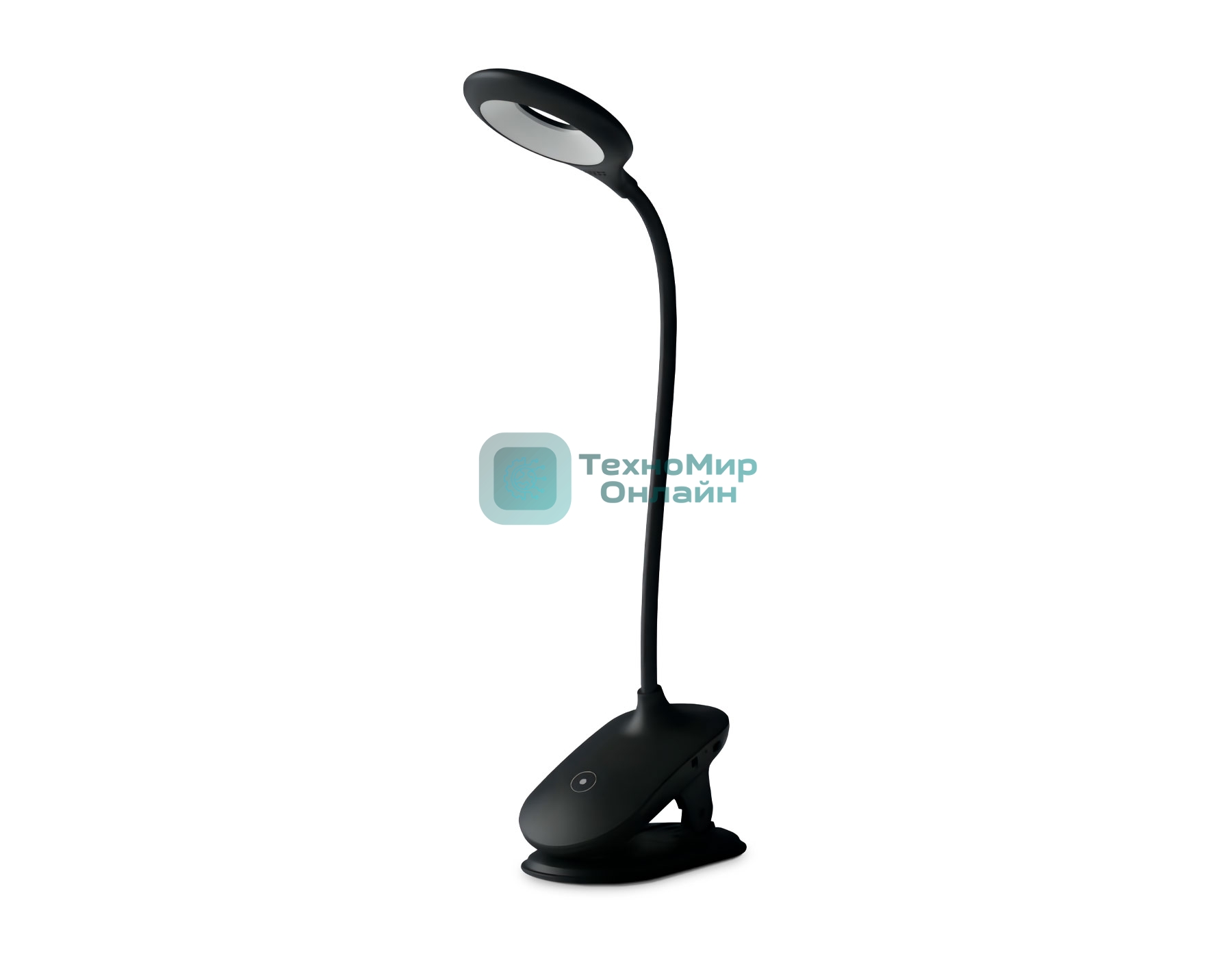 Светодиодная настольная лампа Ambrella light DE703 BK черный LED 3000-6000K 6W