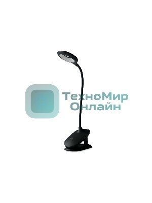 Светодиодная настольная лампа Ambrella light DE703 BK черный LED 3000-6000K 6W